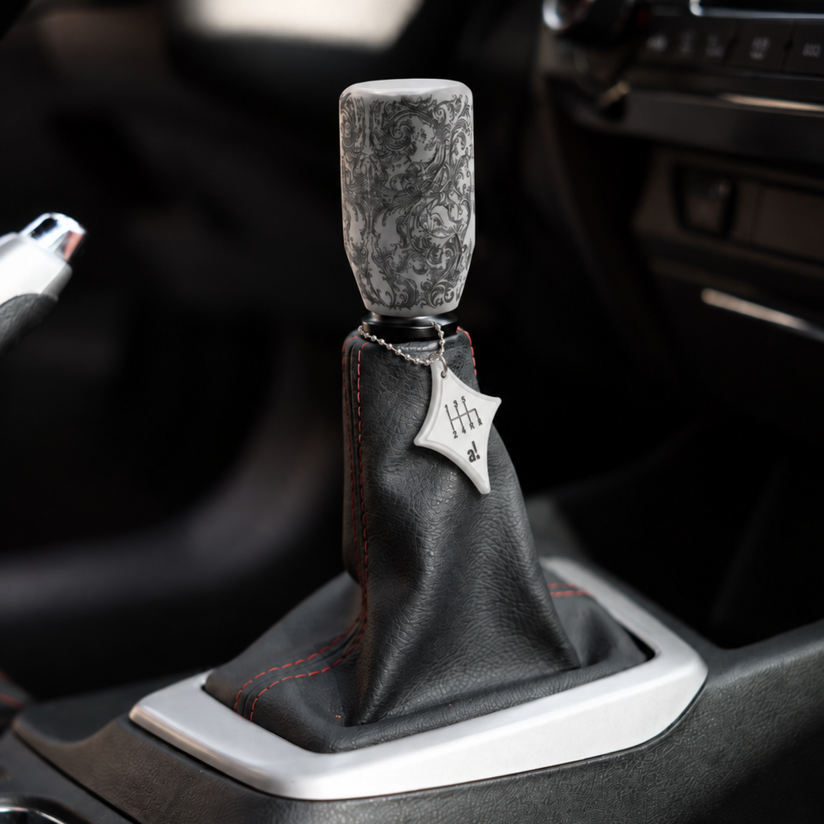"White Flora" Shift Knob